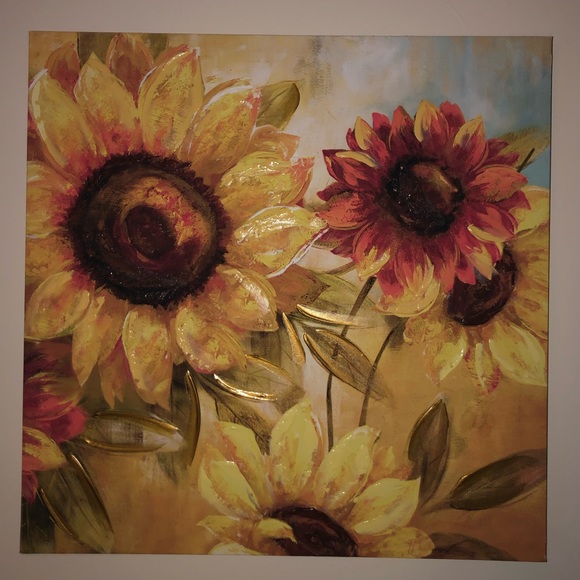 Other - Sunflower canvas painting 🌻